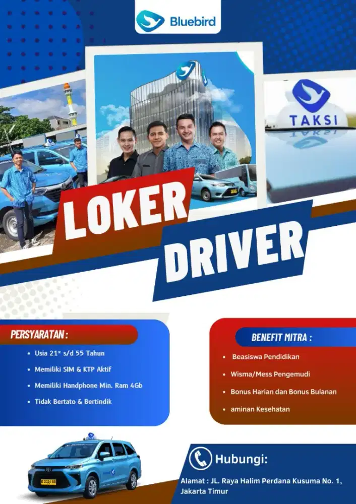 Lowongan pekerjaan driver
