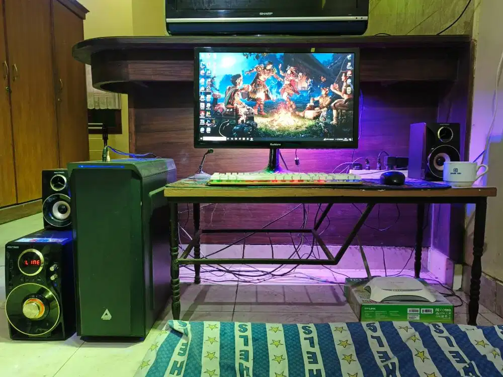 Fullset PC Gaming Editing RGB