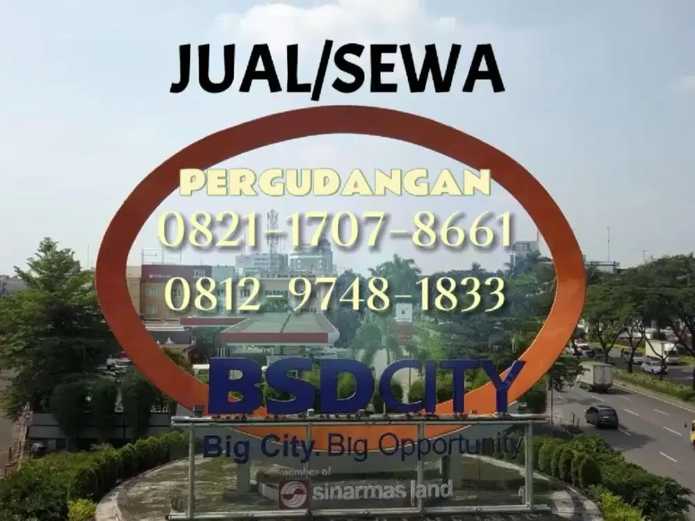 Gudang Strategis di Taman Tekno BSD City