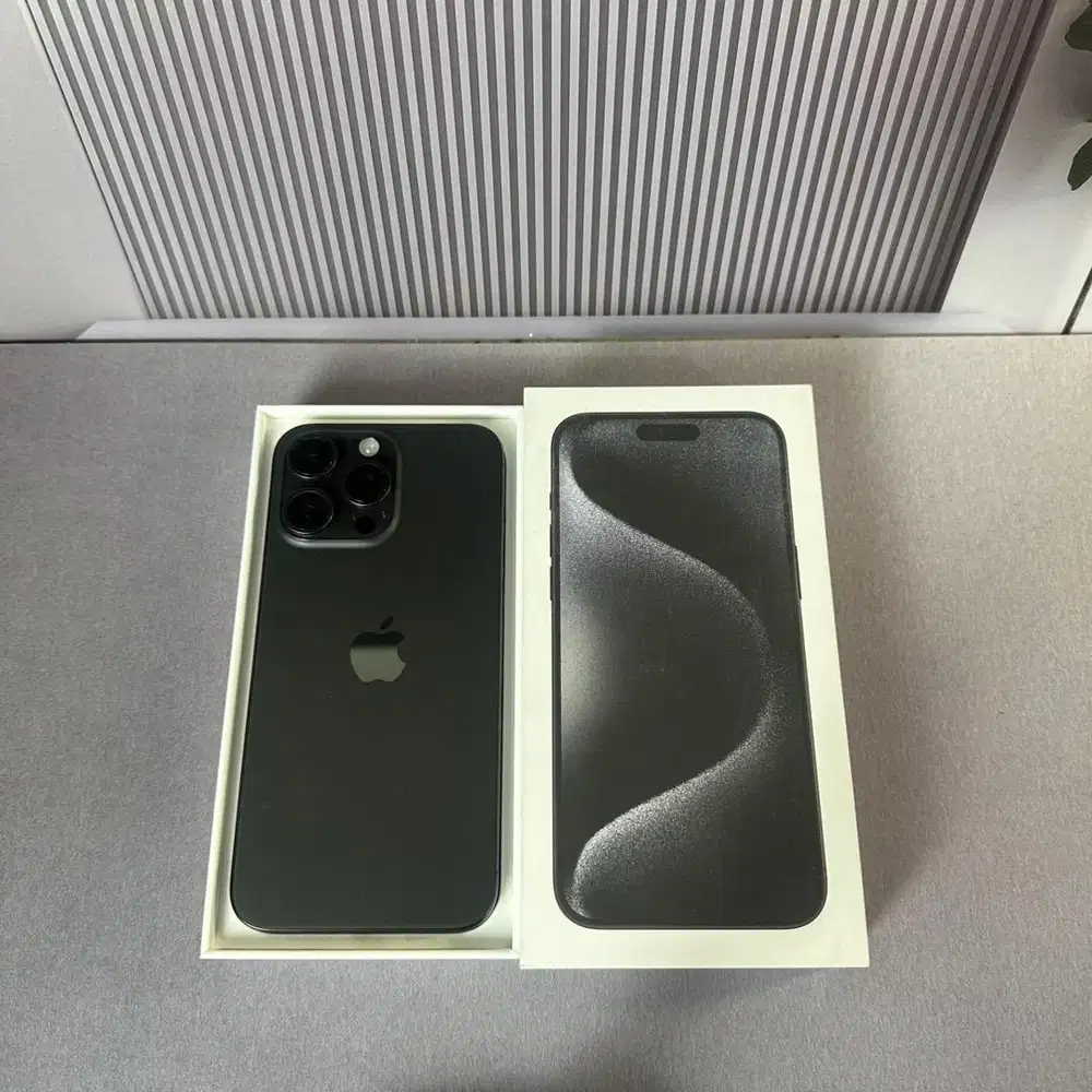 iPhone 15 Pro Max 512gb Ibox - Black Titanium