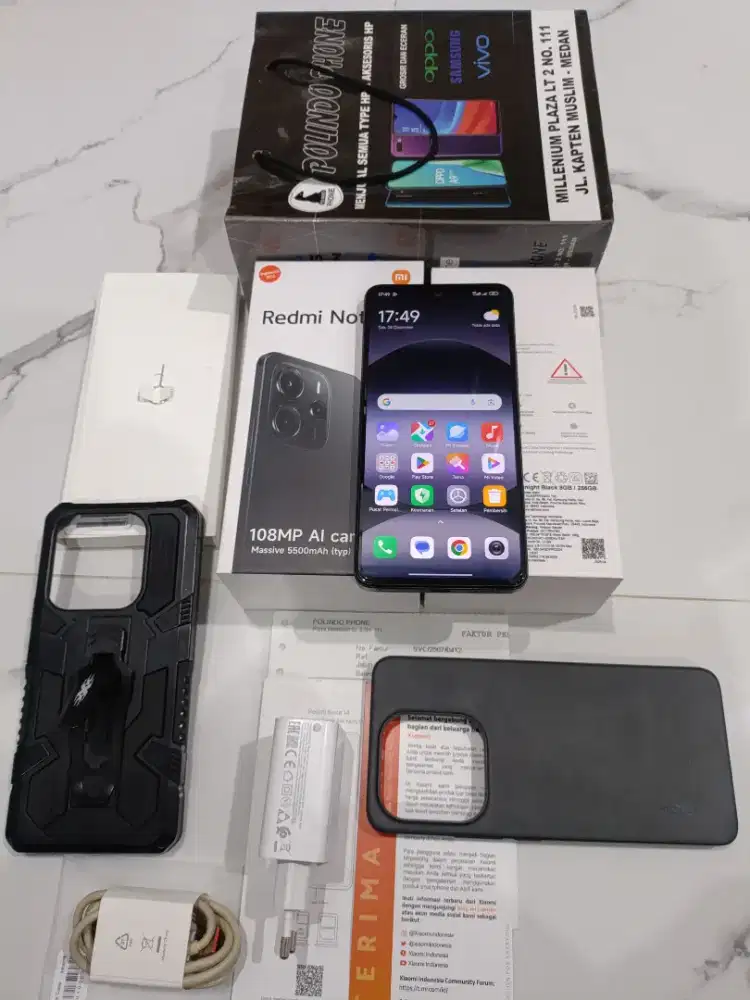 REDMI NOTE 14 8+4/256 FULLSET ORI (GARANSI)