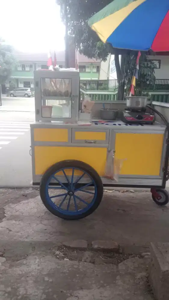 gerobak Sempol,bilor,telor gulung dll