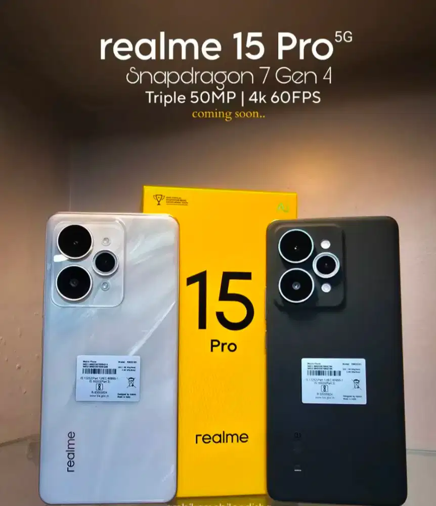 REALME 15 PRO 12/256GB NEW SEGEL GARANSI RESMI TERMURAH