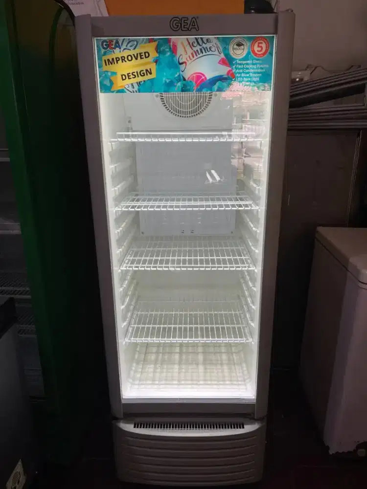 Jual showcase Gea expo 222 liter