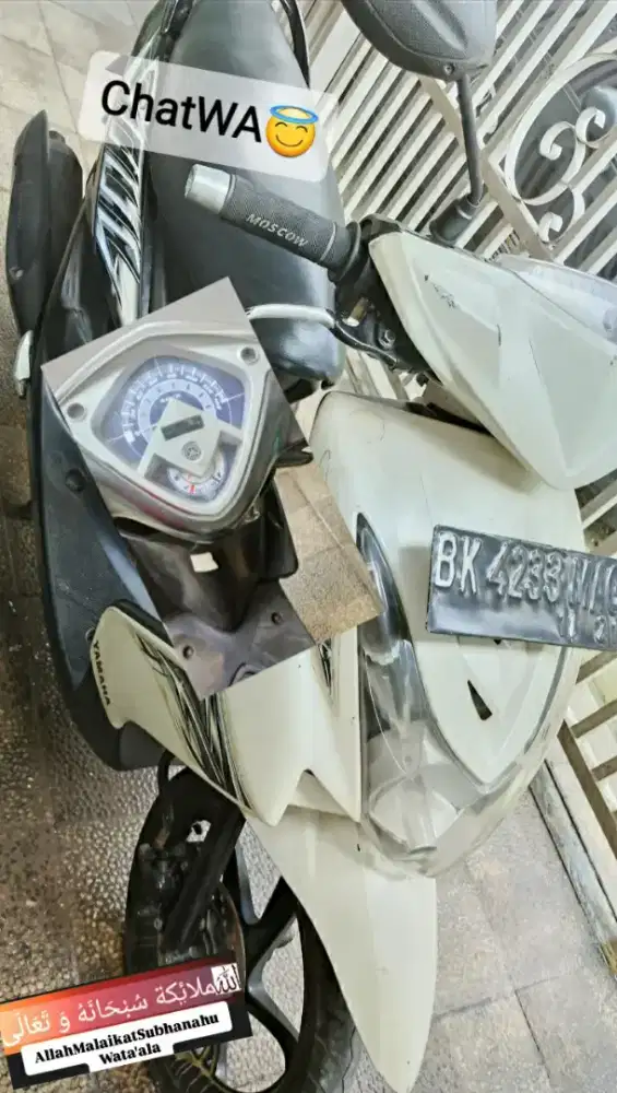 Dijual Yamaha Mio Soul PutihHitam Standart Ori