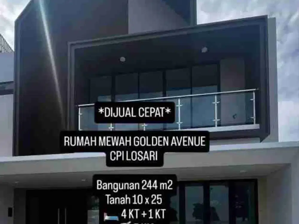 Dijual Rumah mewah dibawah harga