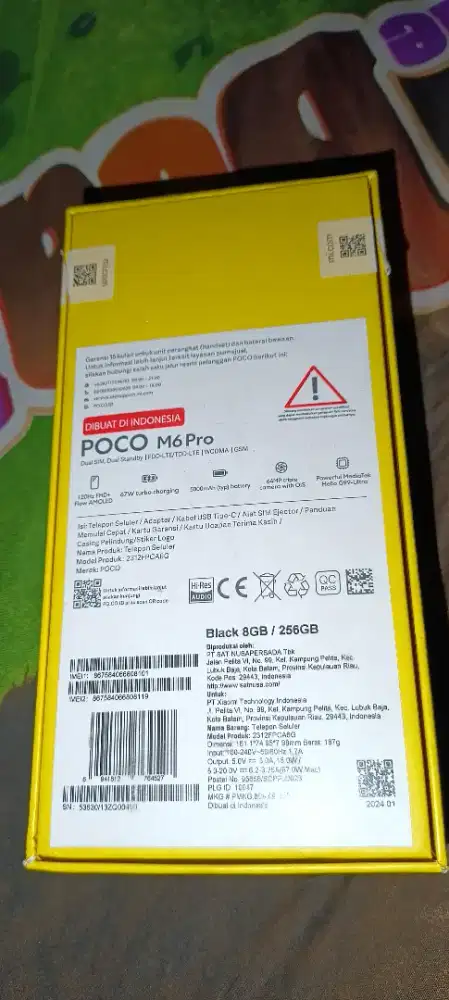 Utamakan jual poco M6 pro fullset mulus istimewa