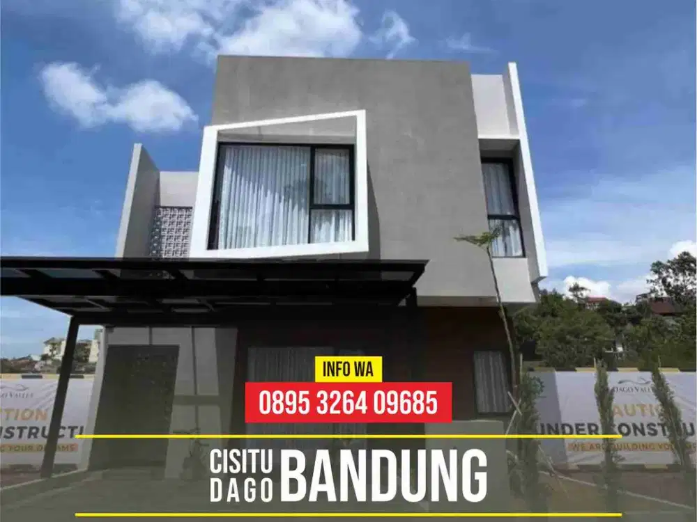 Rumah Di Dago Bandung 2 Lantai [+ROOPTOP] Jual PeRumahan Murah Premium Di Cisitu Dago Pusat Kota