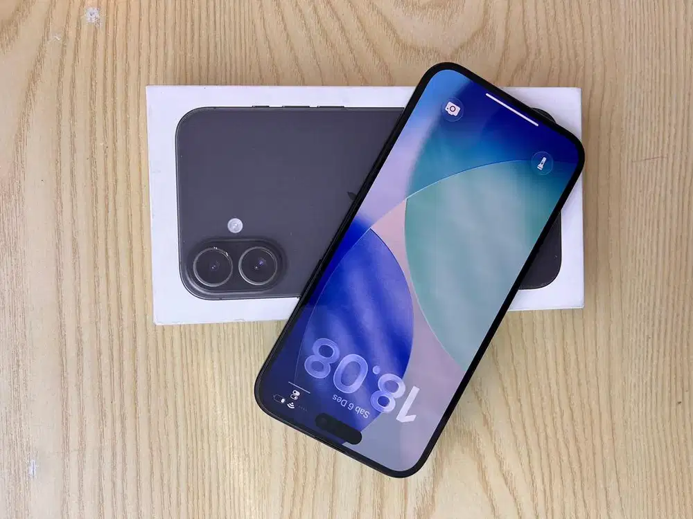 Second Iphone 16 Plus 128Gb Ibox Garansi ON Fullset Original