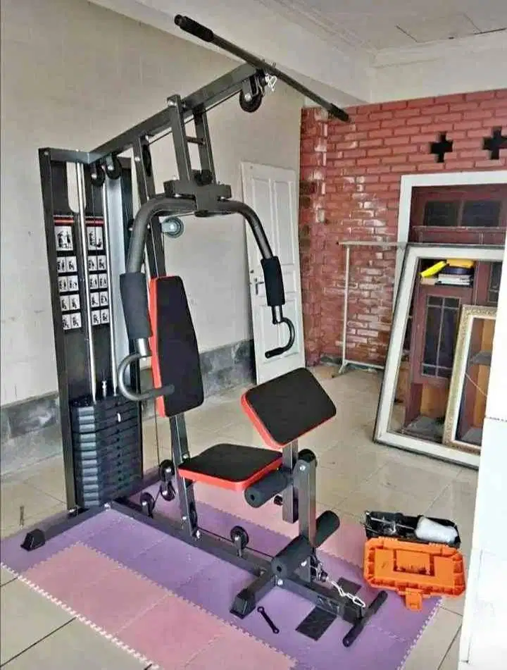 Homegym 1 sisi Beban 70kg Alat Fitness
