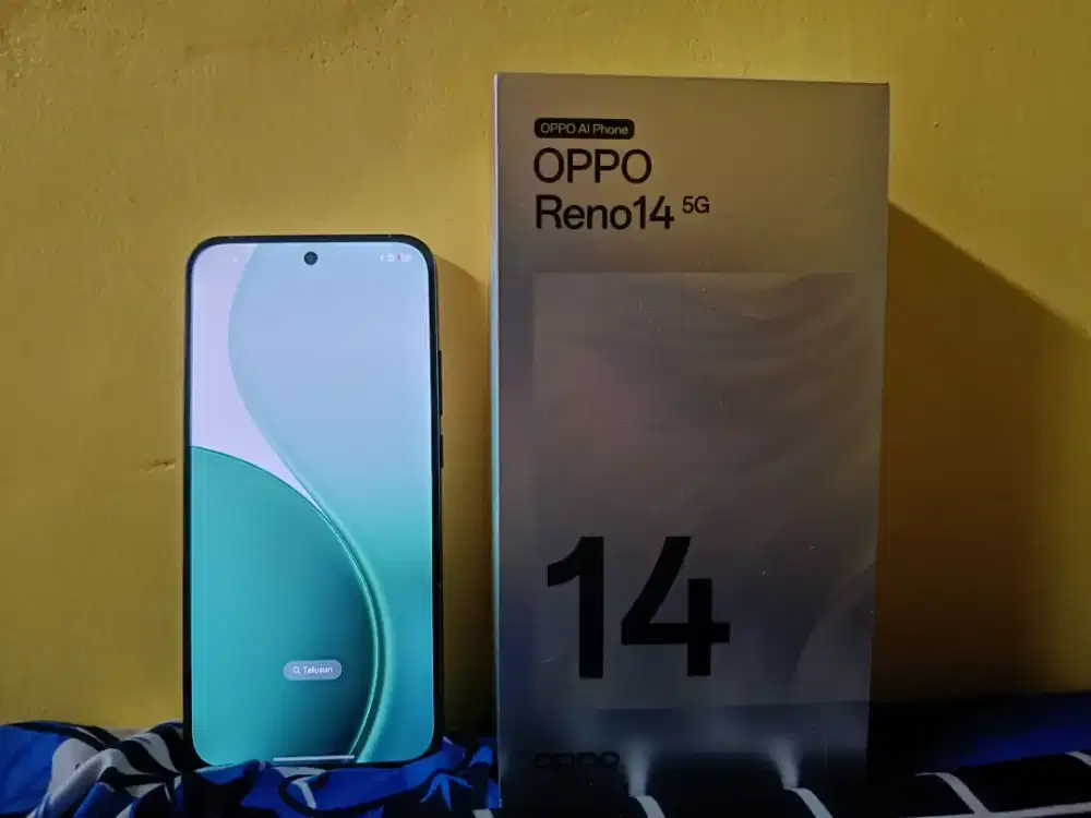 SEKEN FULSET Oppo Reno 14 Green 8/256 GB Garansi Resmi