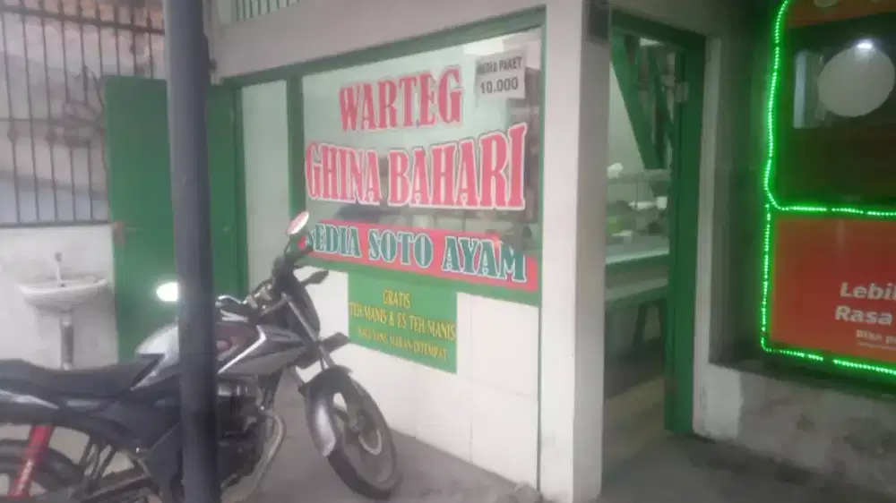 Jual usaha warteg