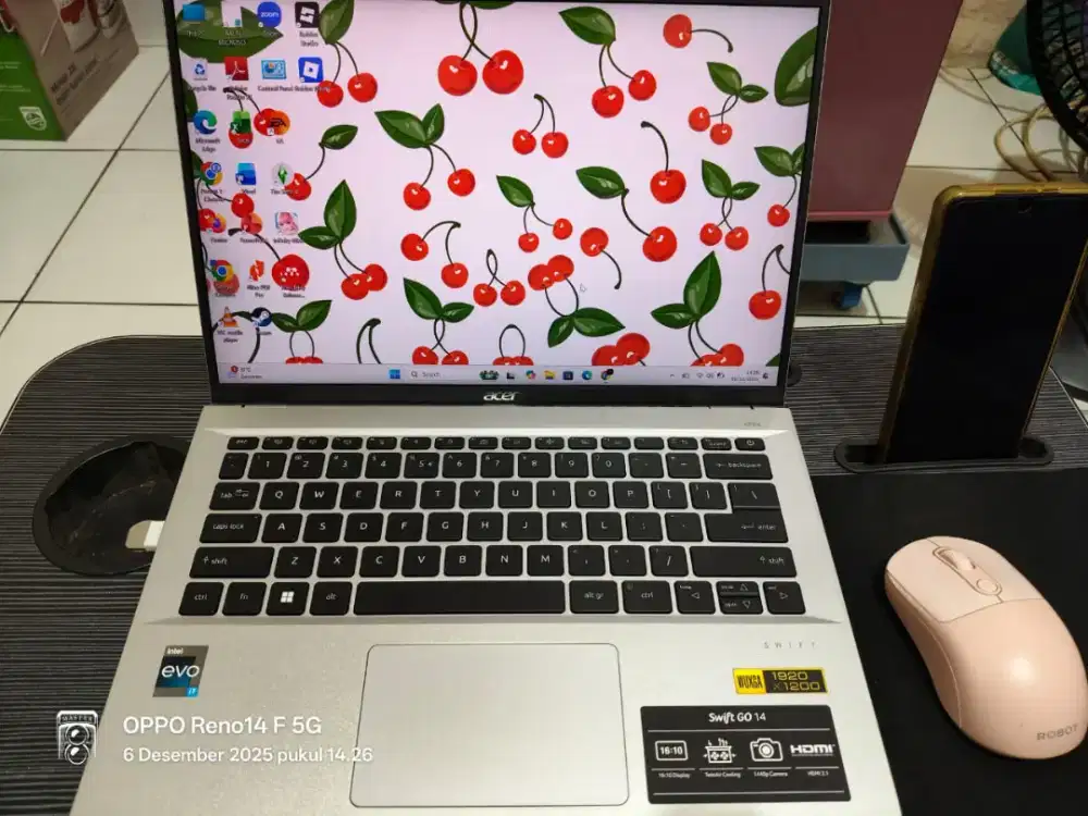 Acer Swift Go 14 i7-13700H RAM 16GB [GEN 13] BU Cepat!