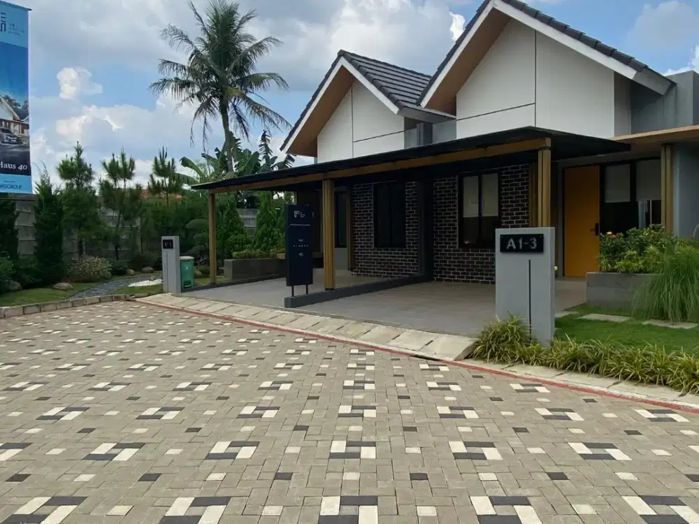 Perumahan unik pertama di bogor barat cash dan kpr fasilitas lengkap
