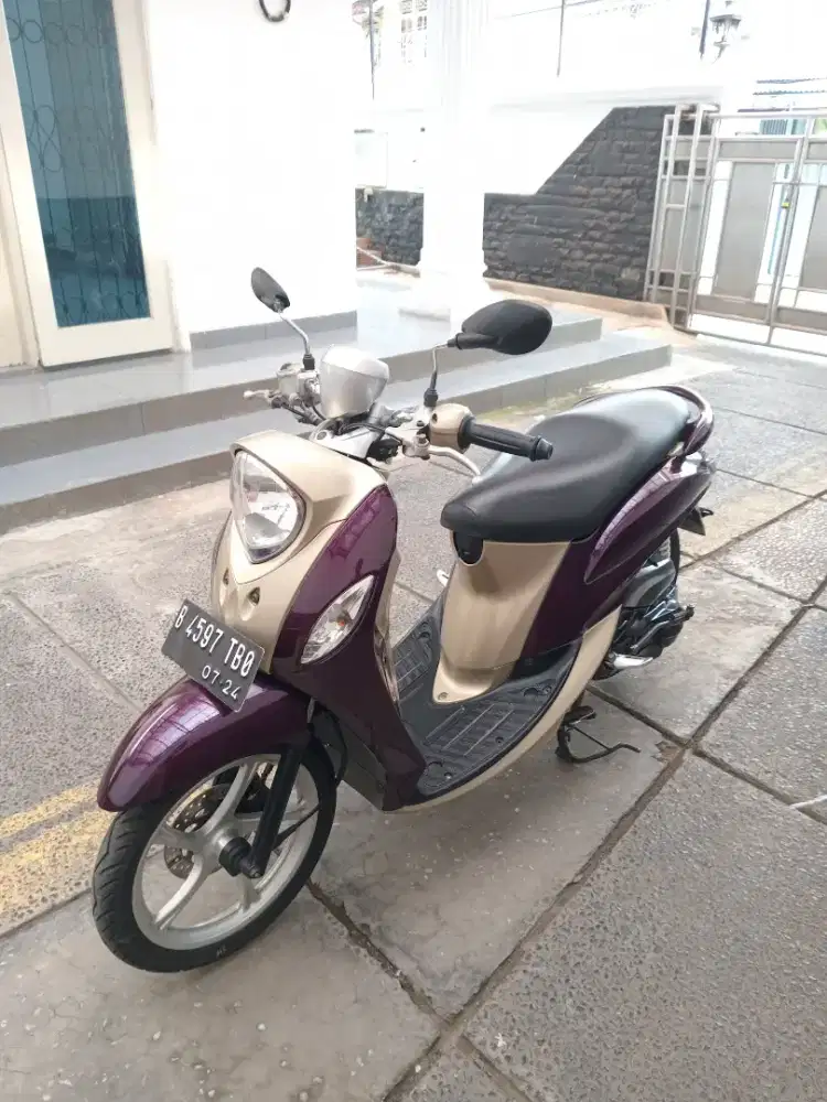 Yamaha Fino Th 2014 Cakep ungu