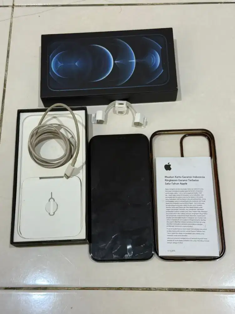 Iphone 12 pro max 128gb IBOX pacific blue 99%