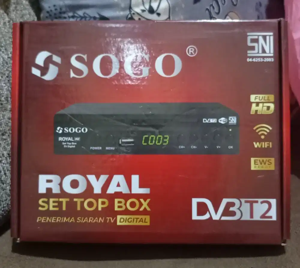 SOGO Stb penerima siaran tv digital