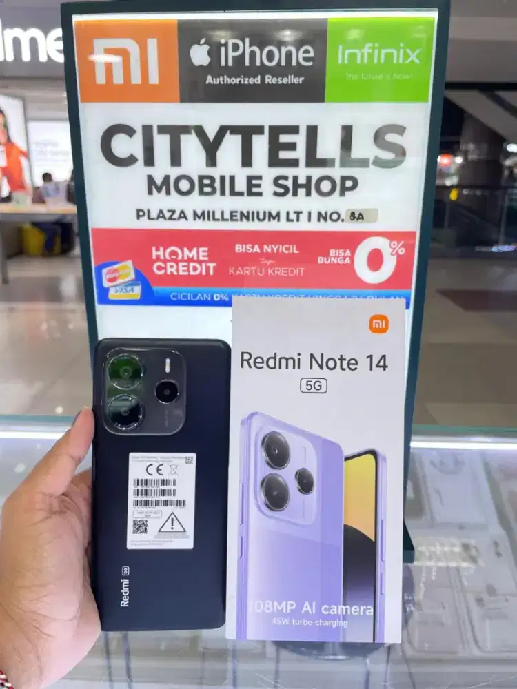 Xiaomi Note 14 12/512 Garansi 12 Bulan