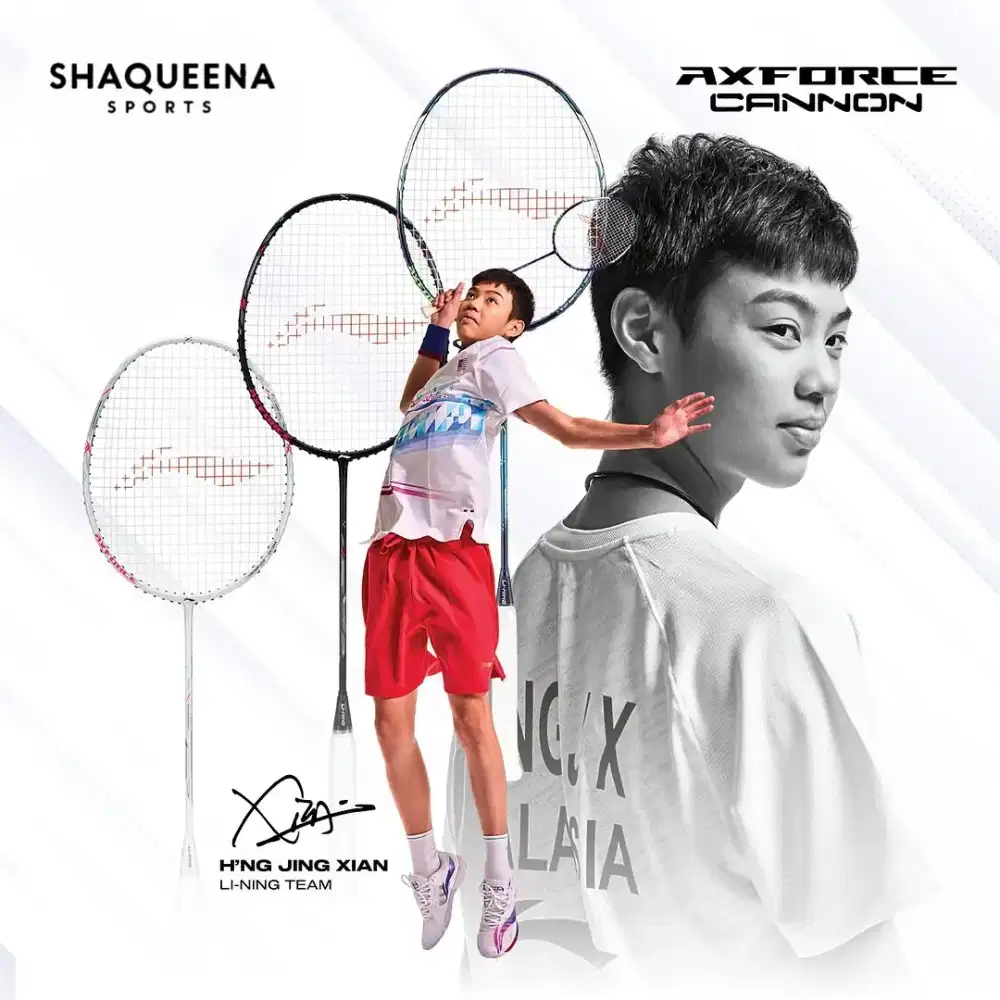 Raket badminton LI-NING AXFORCE CANON LIGHT