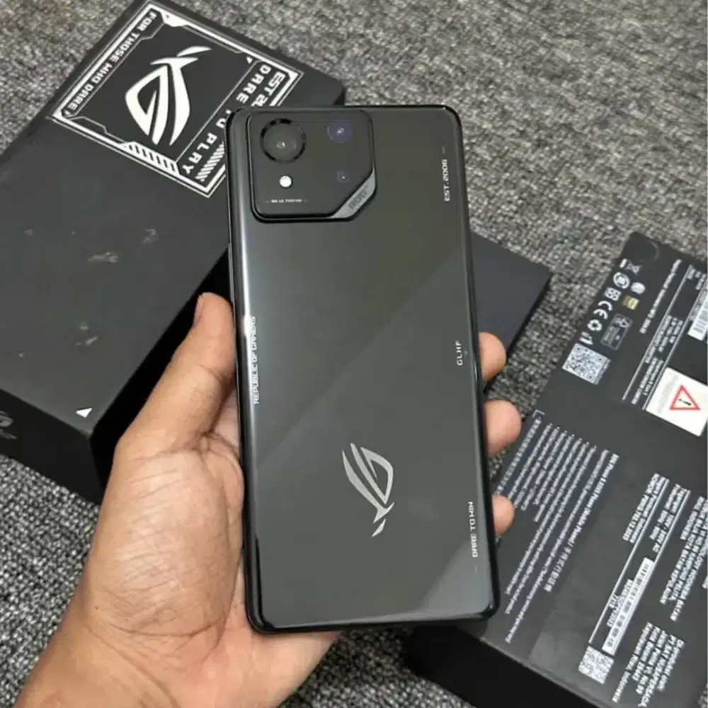 JUAL ASUS ROG 8 12/256GB MULUS CAK BARU FULLSET LENGKAP SPEK GAMING