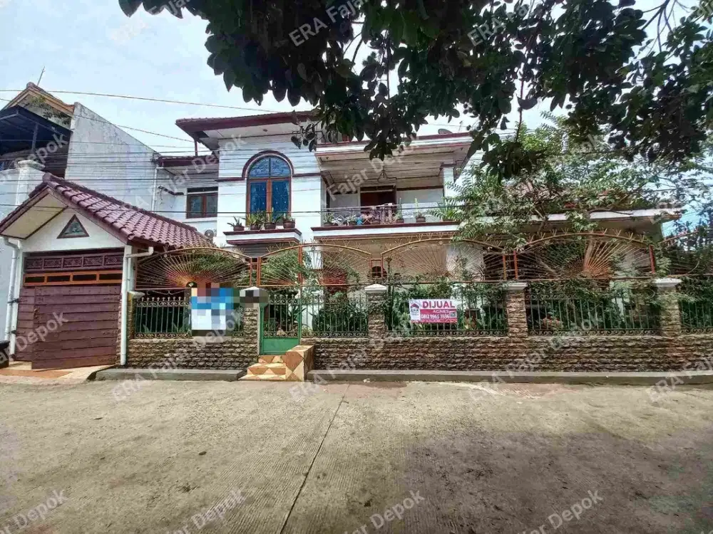 Dijual Rumah Hook Luas 2,5 Lantai di Sukamaju Cilodong Depok