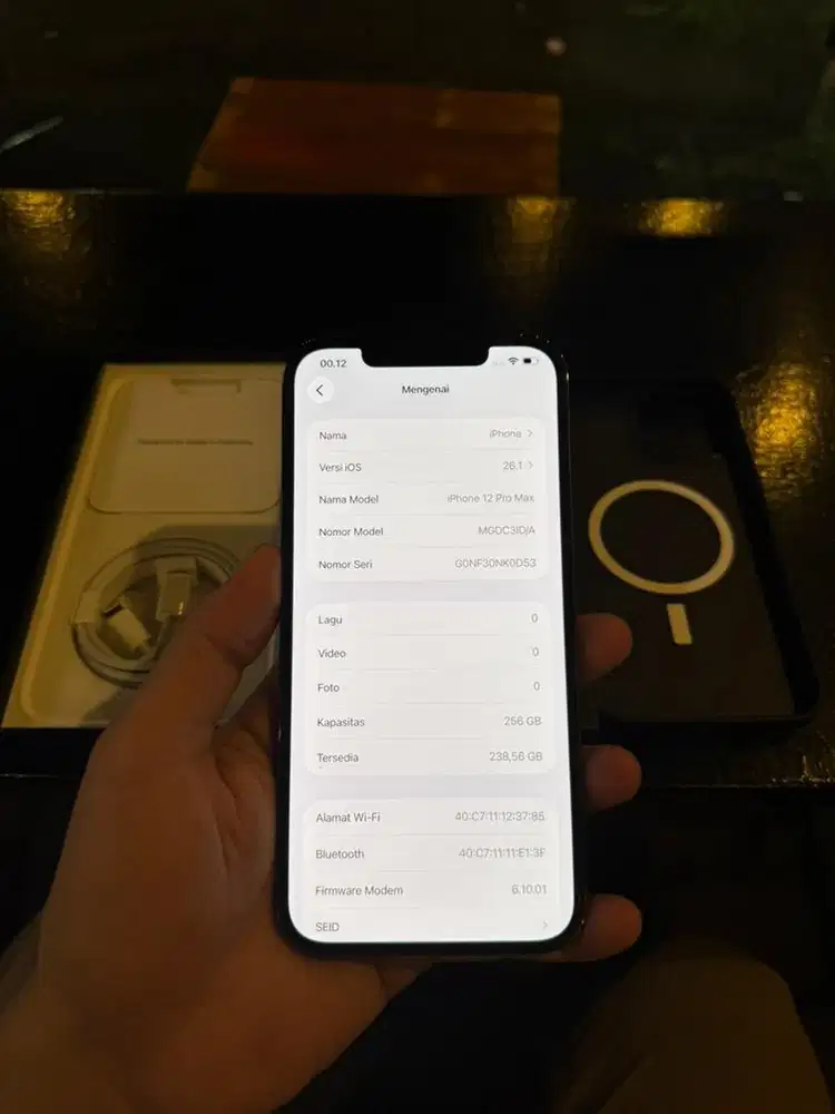 Iphone 12 Promax 256GB Resmi Digimap / Ibox