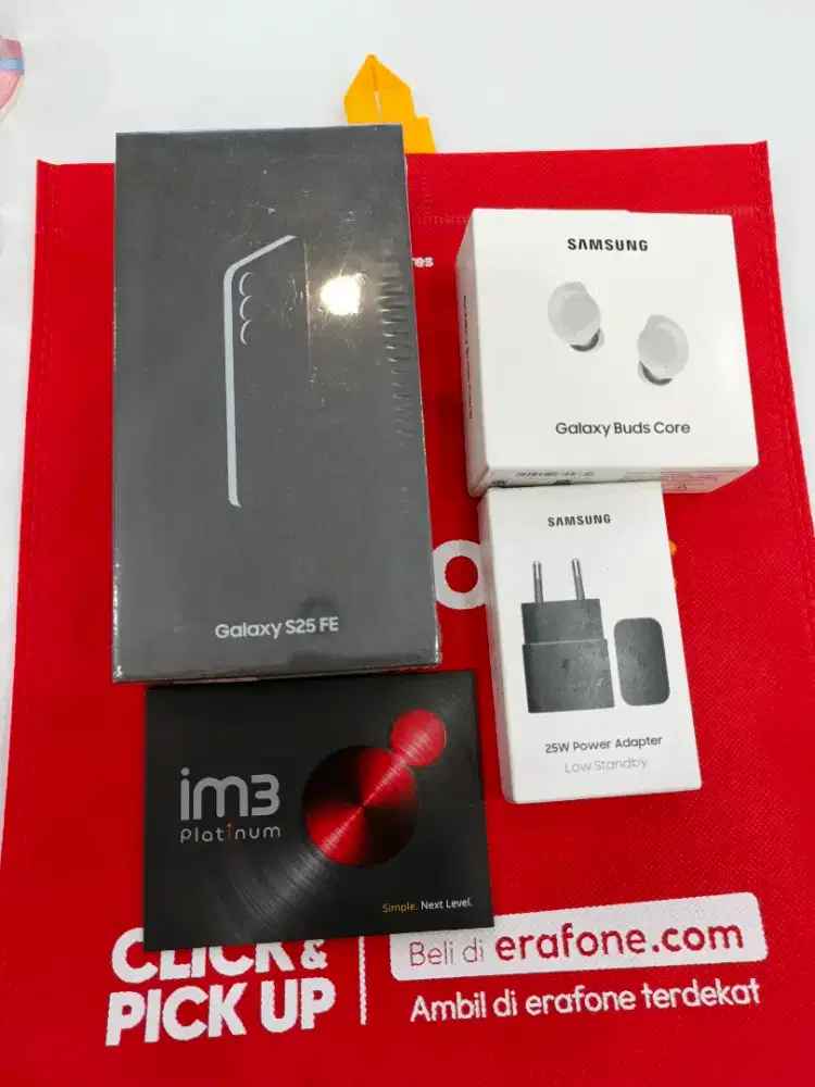 Promo weekend Samsung S25FE gratis buds core bisa kredit tanpa DP