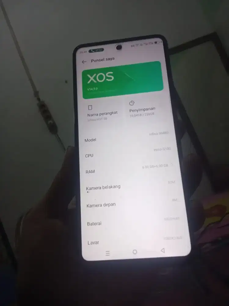 infinix hot 50 6+6/256