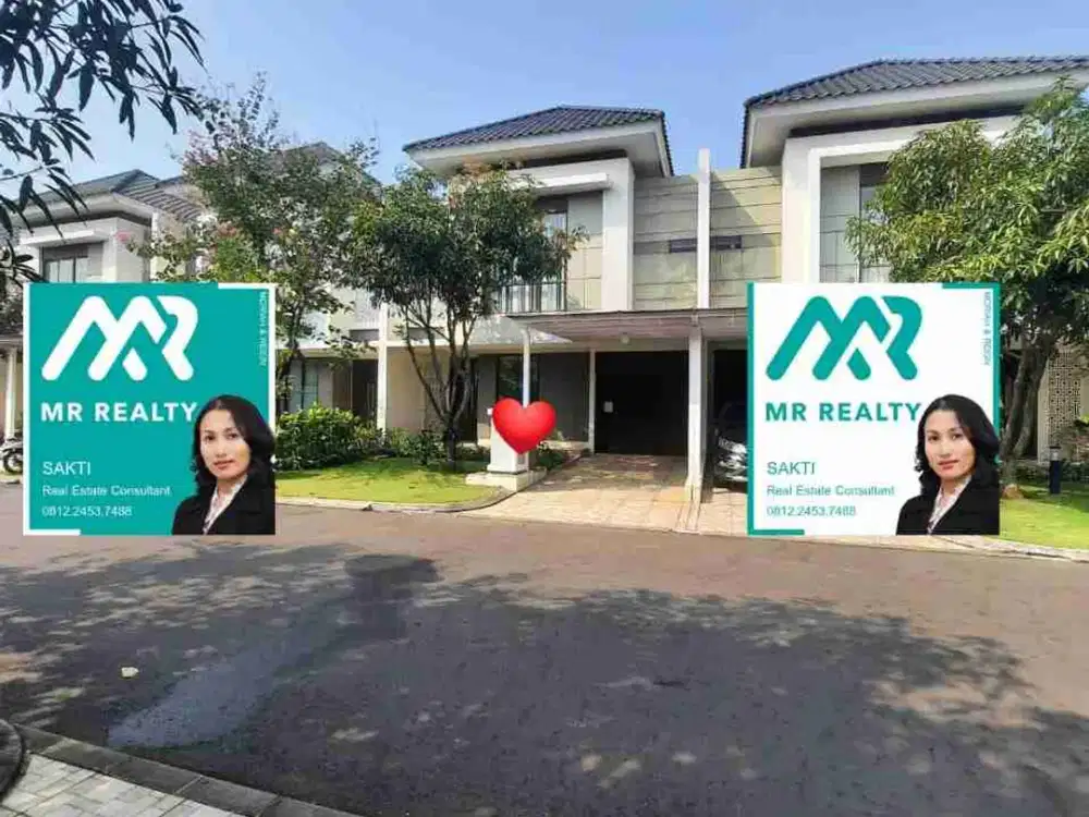 Rumah Btari Sewa Per tahun sudah semifurnishe terawat