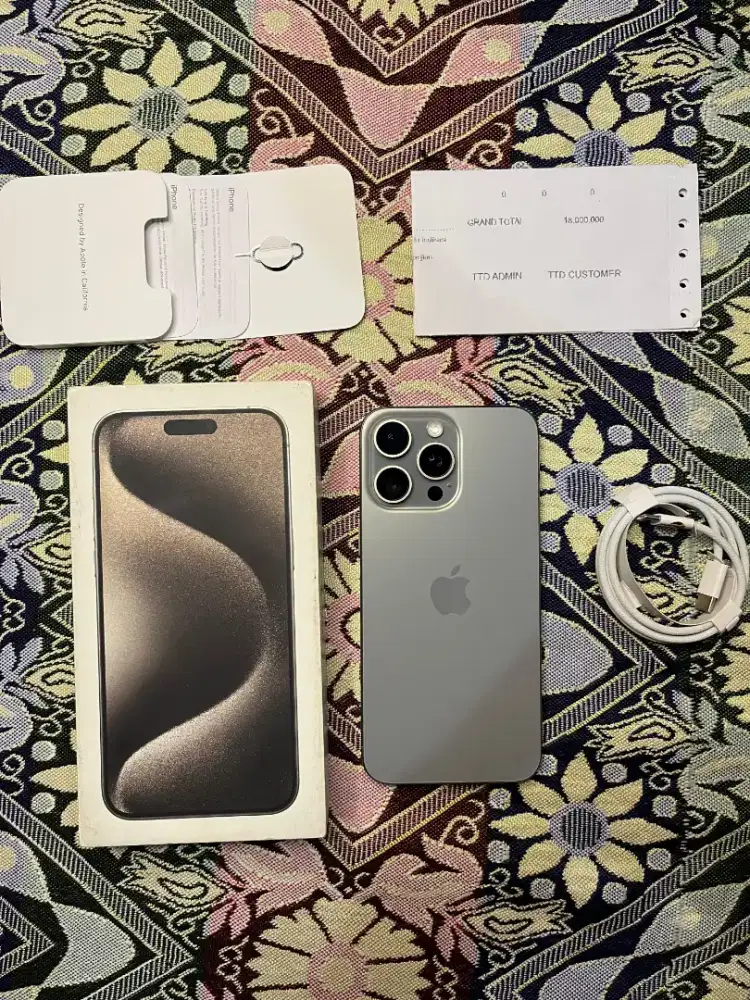 Iphone 15 pro max 256GB ibox