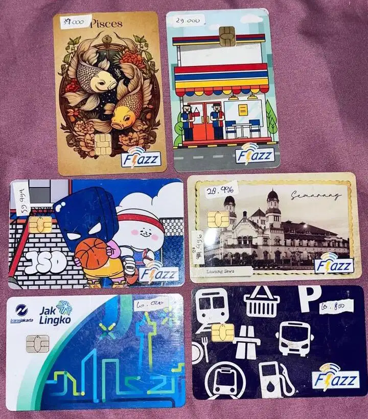 Kartu Flazz Gen 2, Kartu Kereta Kartu Tol Kartu Parkir Kartu Flazz BCA