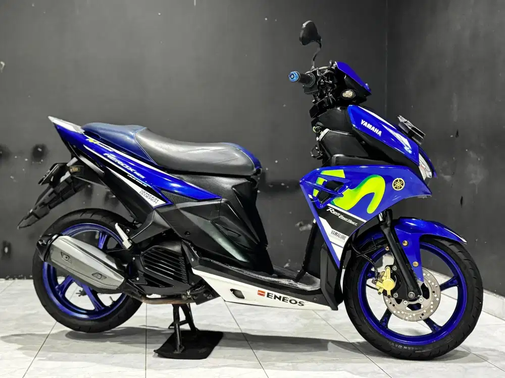 Yamaha aerox 125 movistar 2016 modif ninja,km 20rb,istimewa mantap