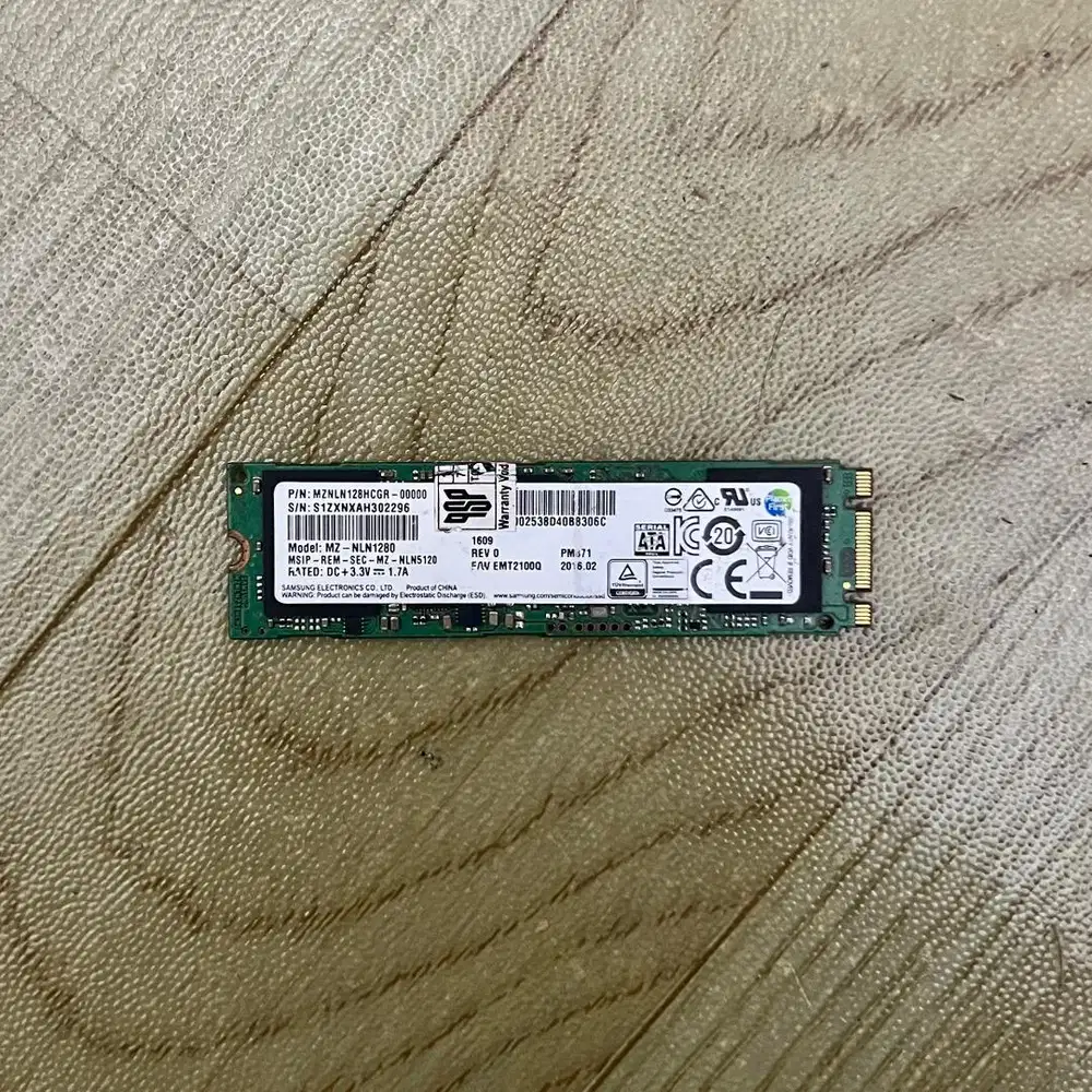 Samsung M.2 Nvme 256GB + Windows10