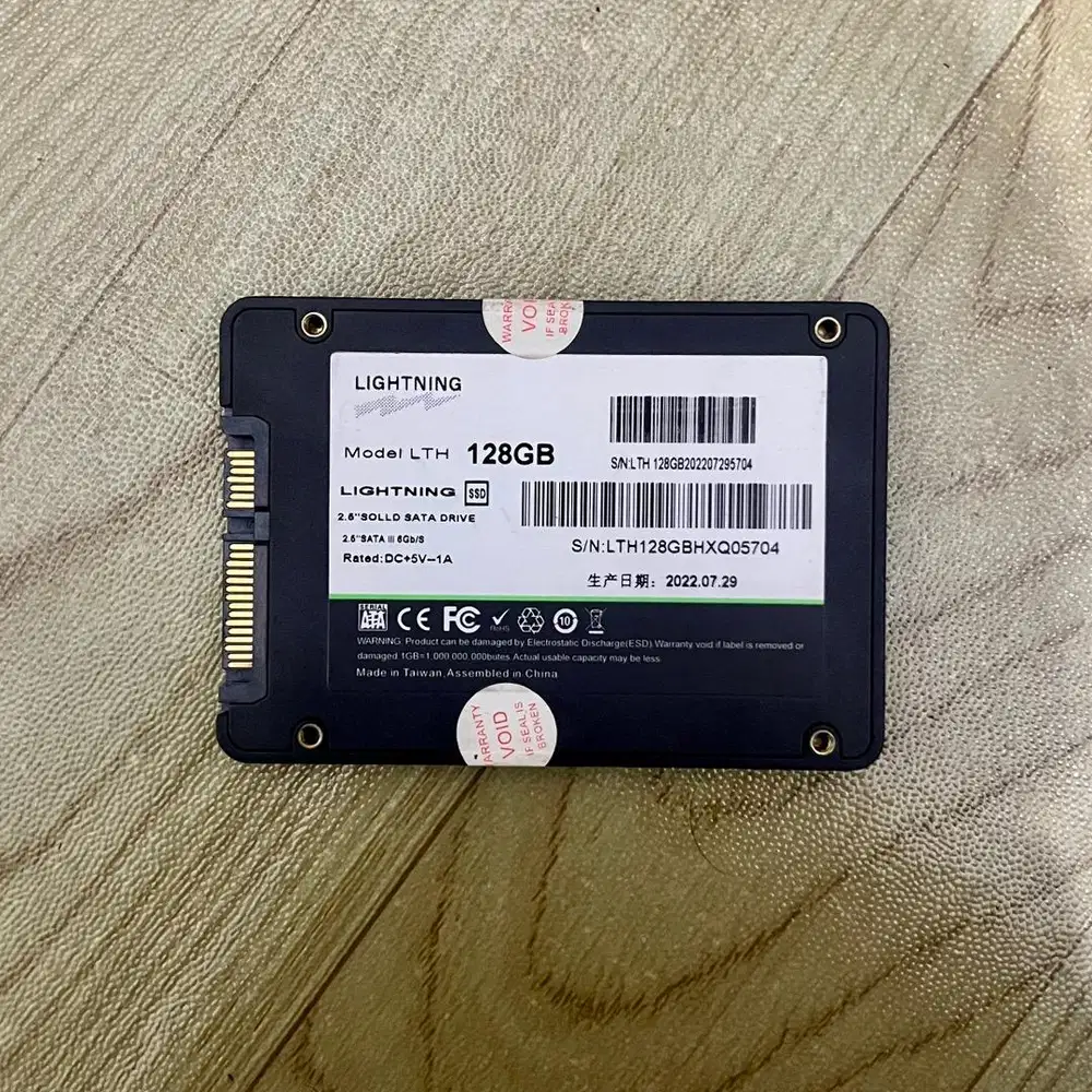 Lightning SSD SATA III 2.5 128GB