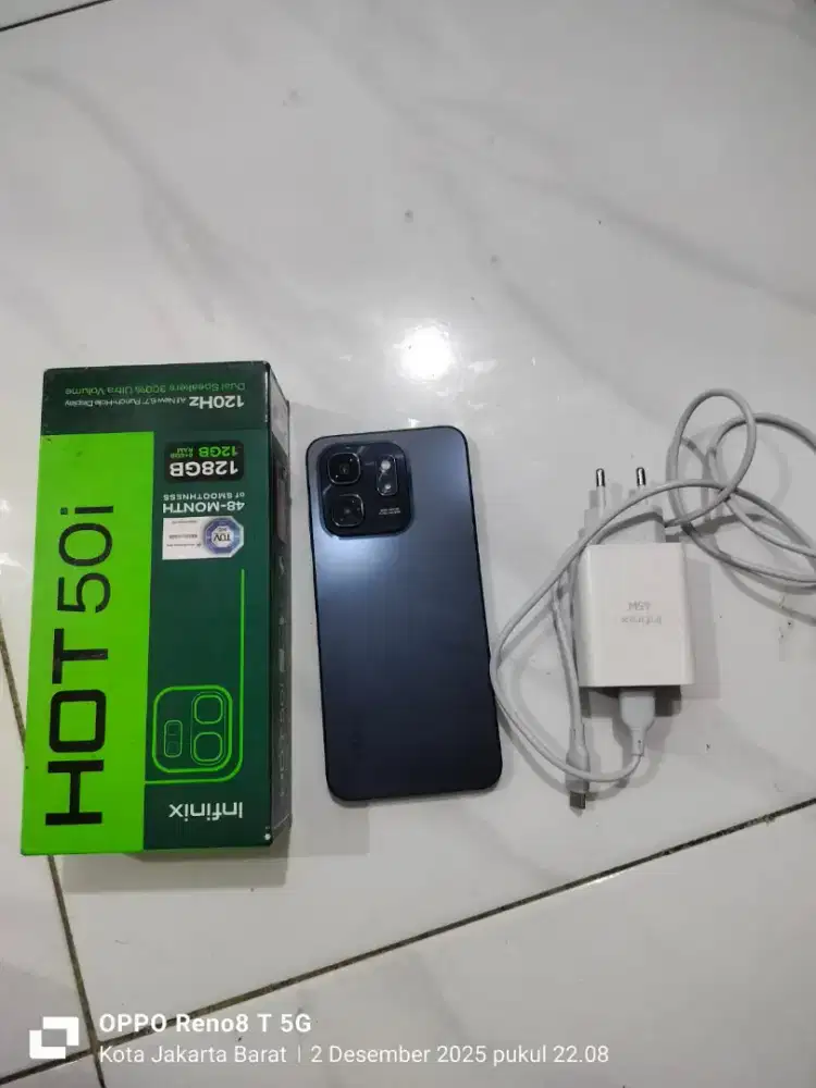 Jual jual hp Infinix Hot 50i Ram 6