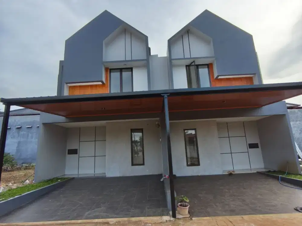 Rumah 2 Lt Fasilitas Musholla Listrik Underground 15 menit Tol sawangan bojongsari