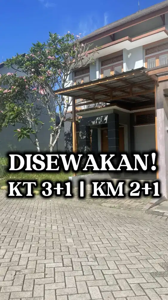 Disewakan rumah di bogor raya lakeside