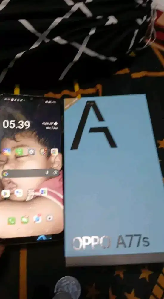 oppo A77S ram 8/128 ori segel MINUS