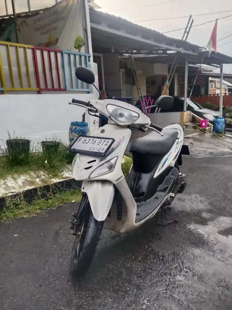 Yamaha Mio Karbu Sporty 2008 Putih Full Orian Standar Pabrik