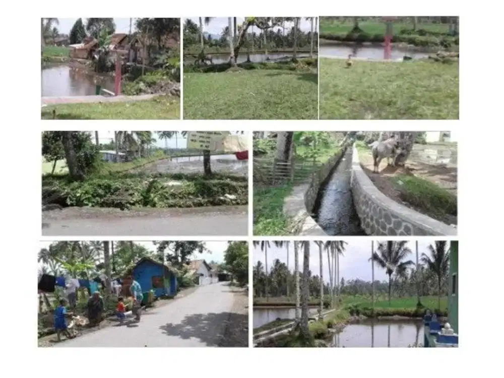 JUAL TANAH DARAT DAN KOLAM 6.687 m2 DI SUKALAKSANA - BUNGURSARI - TASIKMALAYA. AIR LANCAR