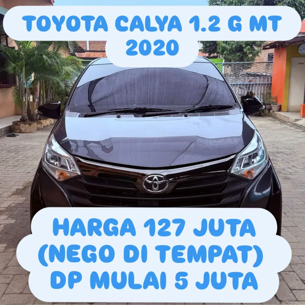 TOYOTA CALYA 1.2 G MT 2020 DP 5 JUTA