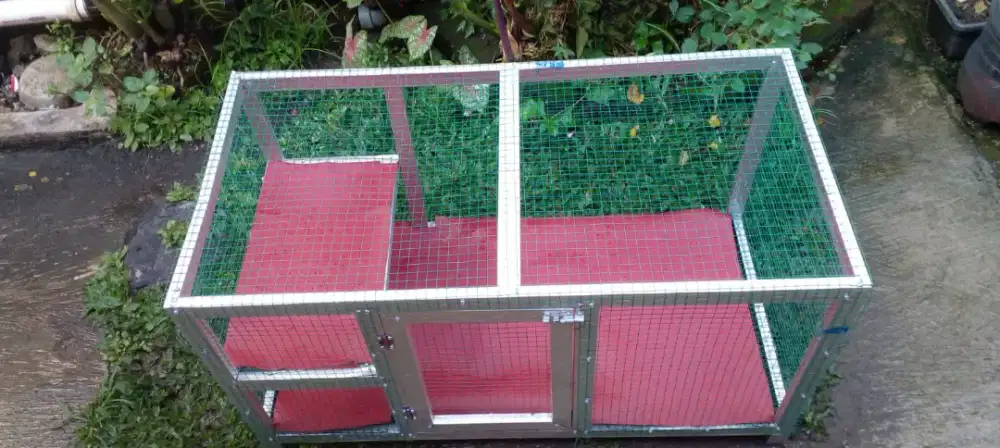 Kandang kucing ukuran 90 x 45
