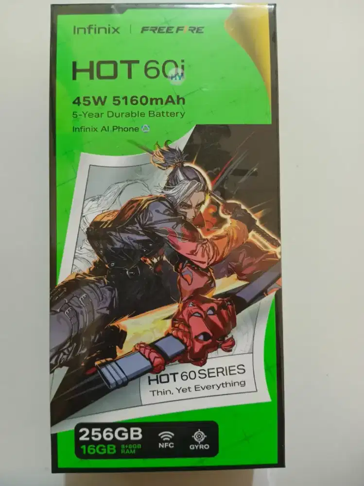 Infinix hot 60i 8/256