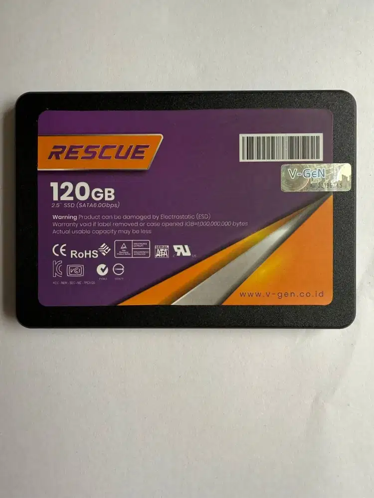 SSD V-Gen Rescue 120gb