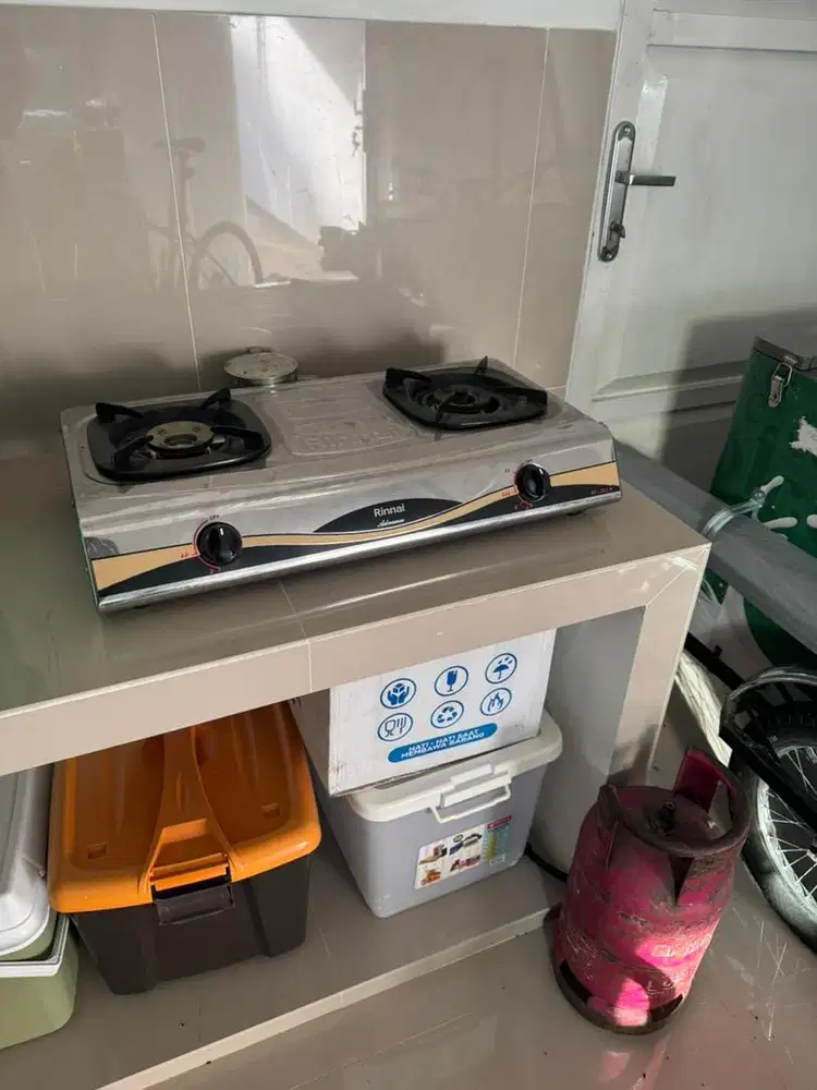 Harga Paket (Kompor Rinnai + Tabung Gas 5 kg Kosong)