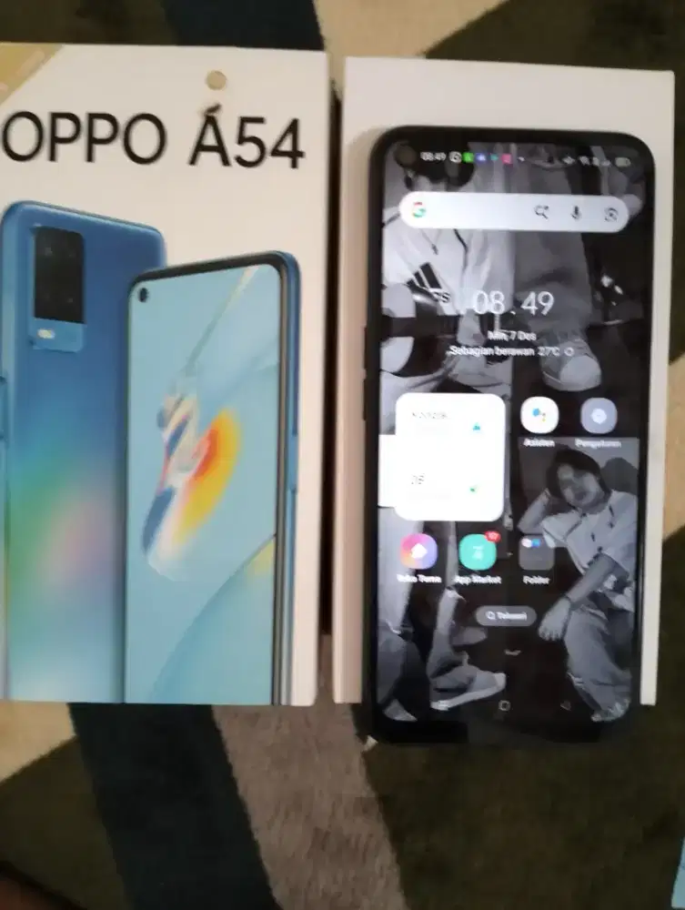 Oppo A54 Ram 6 GB dan Rom internal 128 gb