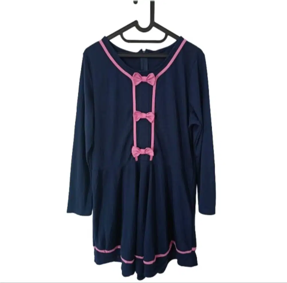 Dress Pita Navy Wanita