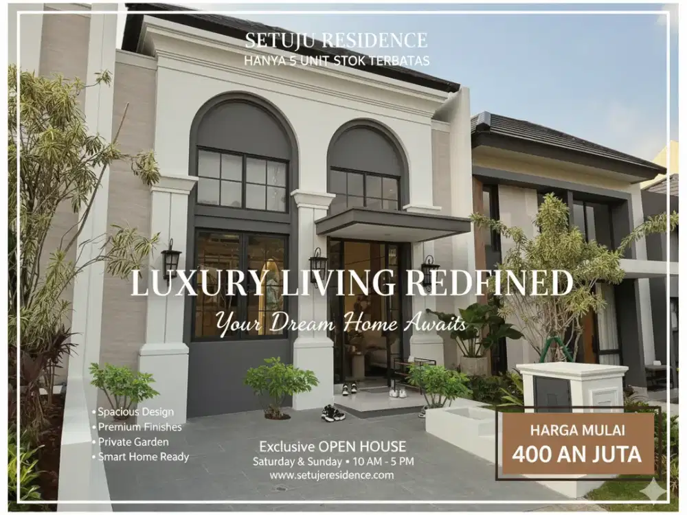 Setuju Residence Bromo Ar Hakim 50 Meter Dari Simpang Tuba II Hanya 5 unit