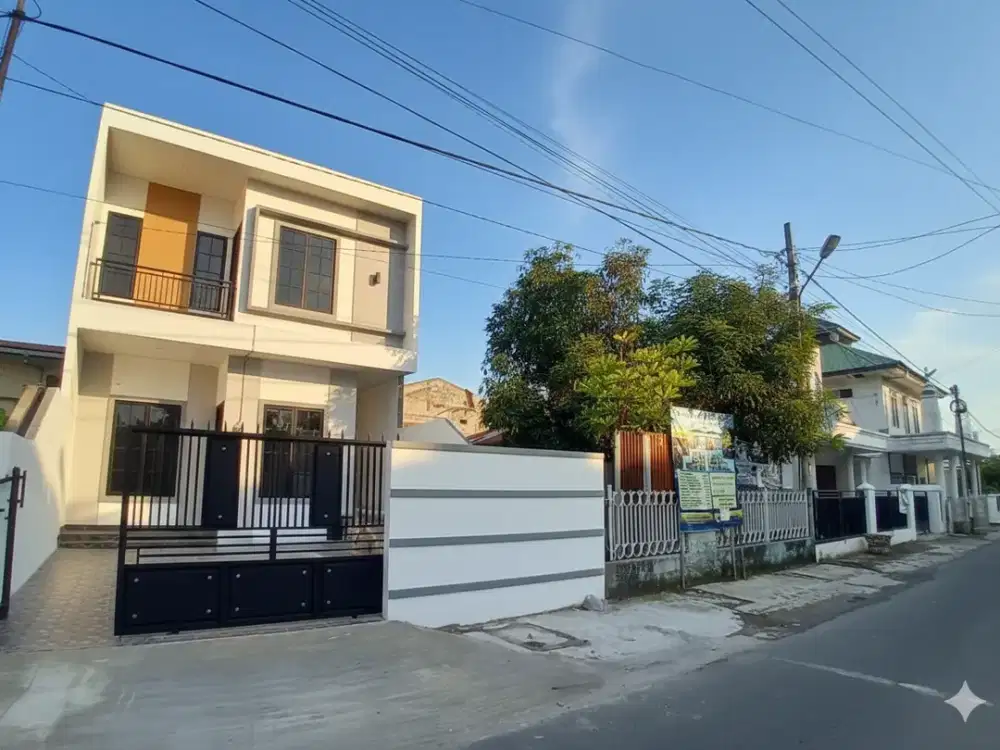 rumah Inti Kota Darussalam Medan Baru 6x22M2 2 lantai