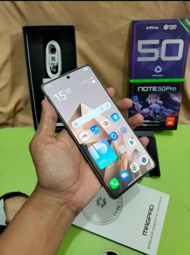 Infinix Note 50 Pro (8/256GB) Fullset original no minus